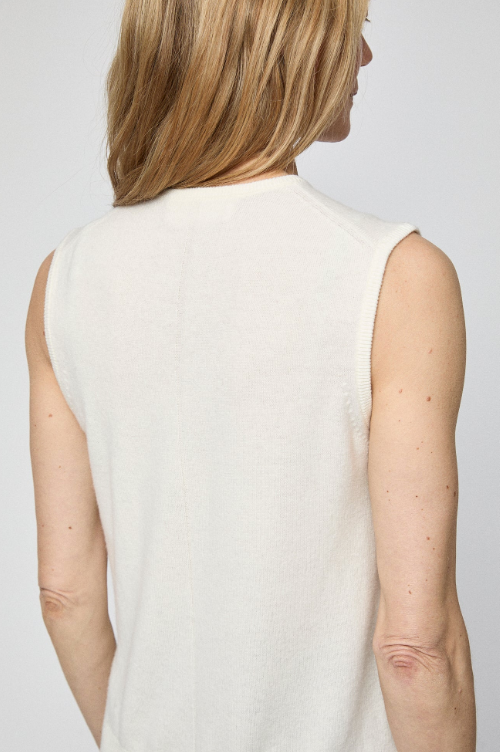 Topp - Classic Wool Tank Macadamia