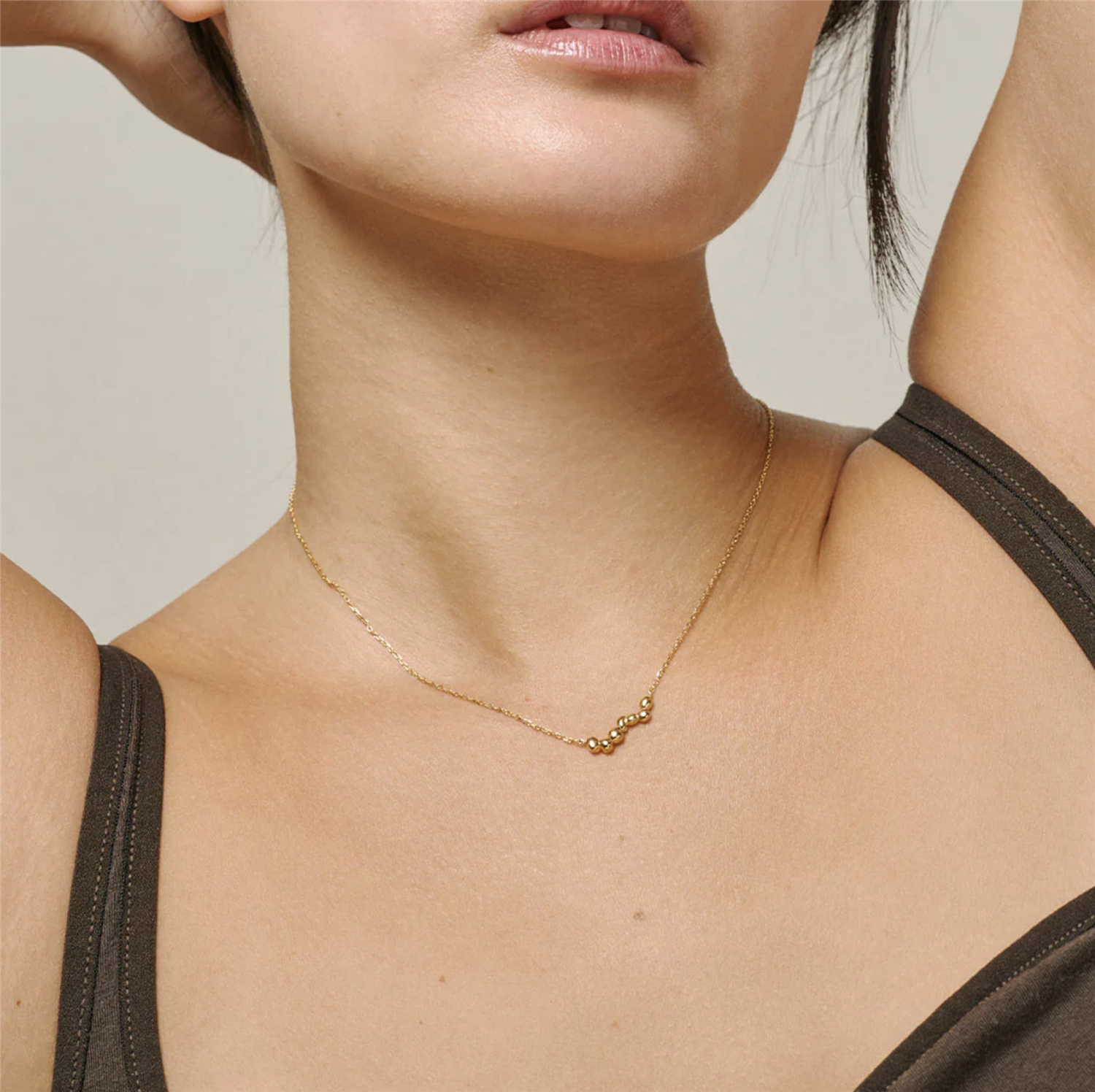 Smykke - Nara Neacklace Gold