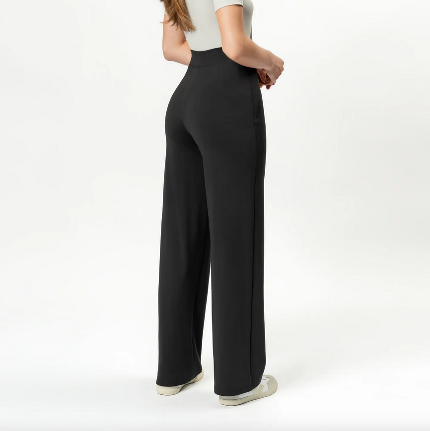 Bukse - Asana Relaxed Straight Pant Black