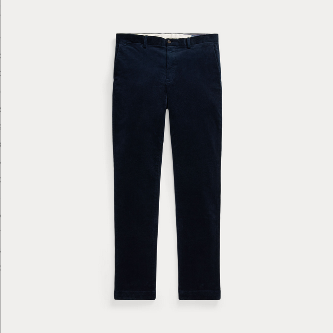 Kordbukse - Andover Slim Fit Stretch Corduroy Pant Navy