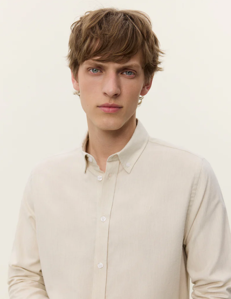 Skjorte - Desert Reg Shirt Ivory