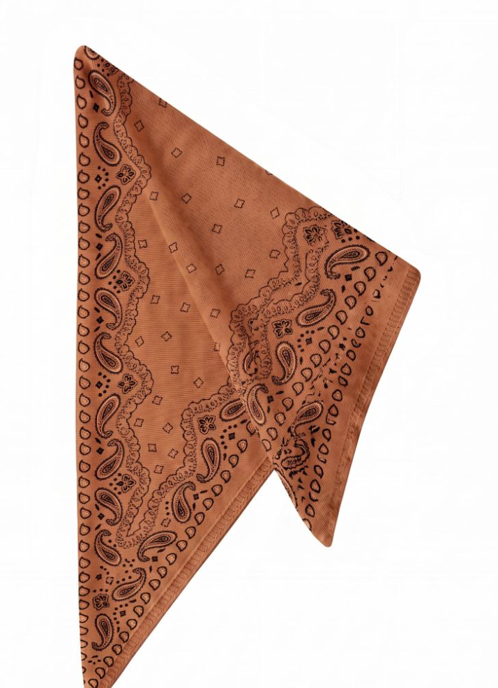 Skjerf - Triangular Scarf Light Rosewood