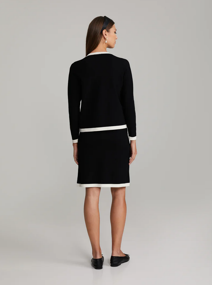 Cardigan - Charlott Cardigan Black & White