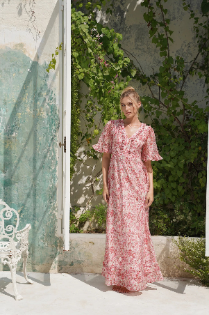 Kjole - Catalina Maxi Dress Sweet Daisy