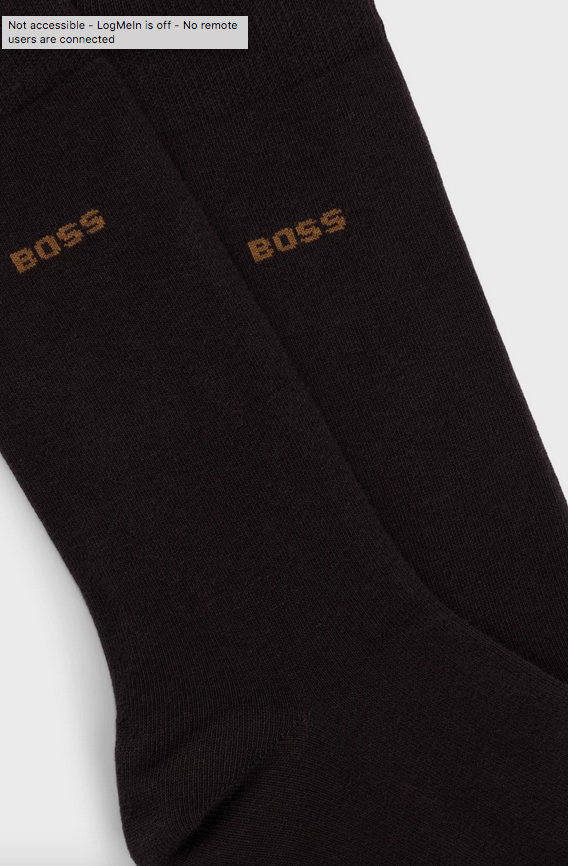 Two-pack socks Dark Brown