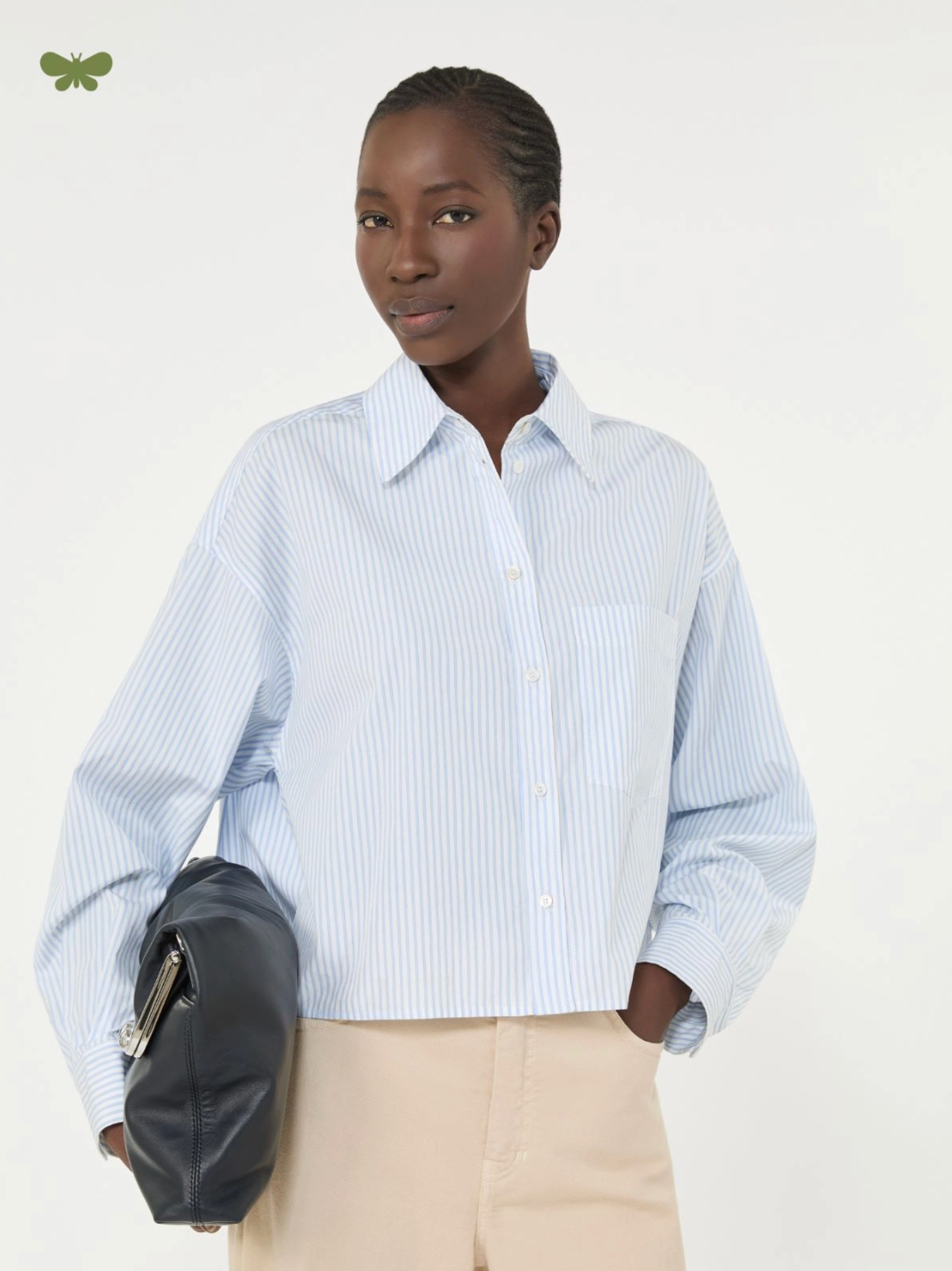 Skjorte - Deden Cotton Poplin Shirt Light Blue
