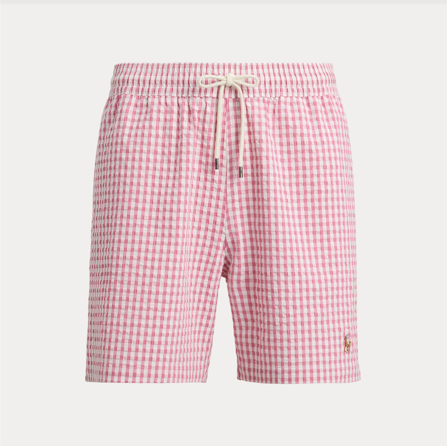 Badeshorts - Travelerer Classic Swim Trunk Resort Rose Gingham