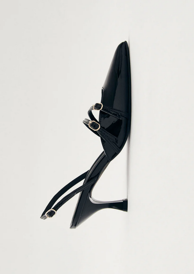 Pumps - Joelle Onix Black Leather Pumps