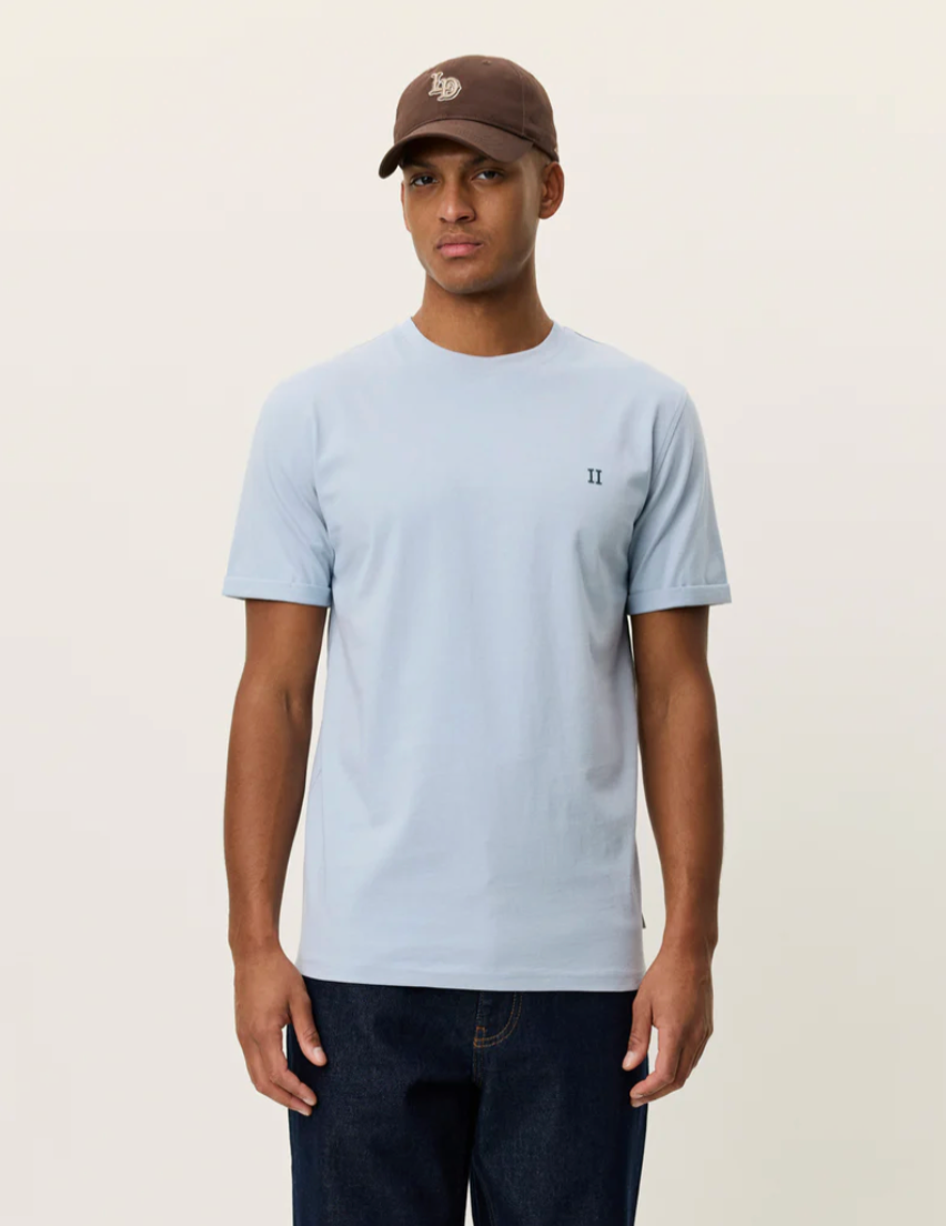 T Skjorte - Norregaard Contrast T-Shirt Blue Fog