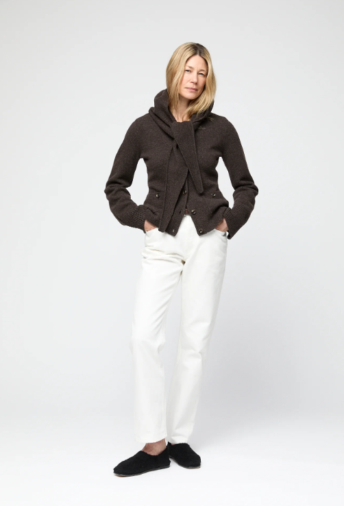 Cardigan - Adele Cardigan Coffee