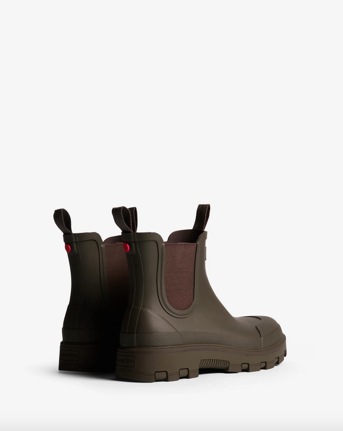 Gummistøvel - Unisex Downpour Elements Elastic Boot Chocolate Brown