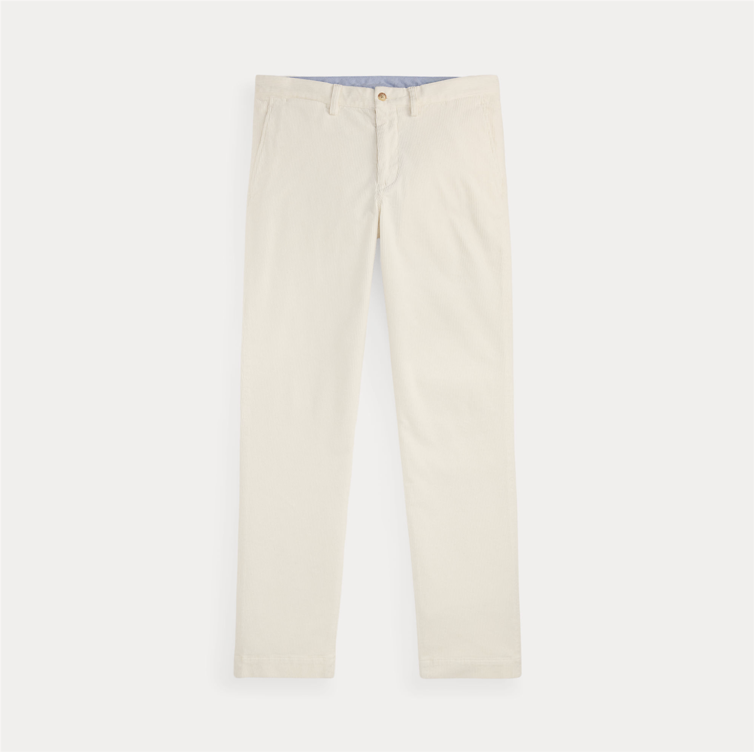 Bukse - Bedford Straight Fit Corduroy Pant Warm White