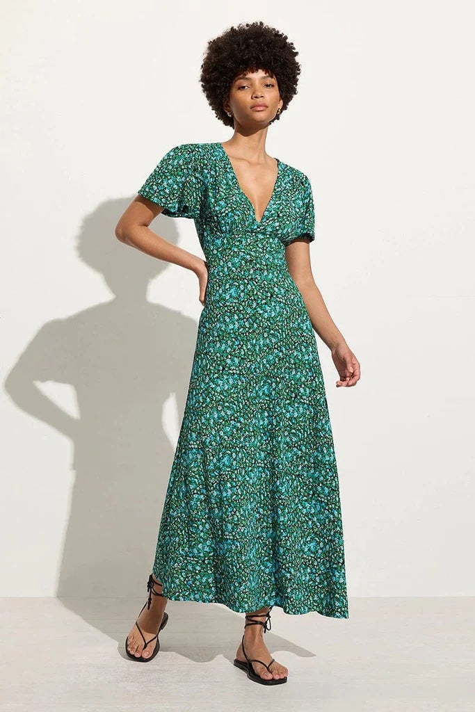 Kjole - Las Mayas Midi Dress Marilla Floral