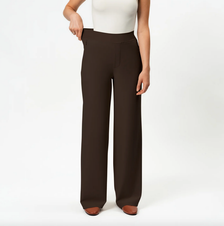 Bukse - Asana Wide Pant Brown
