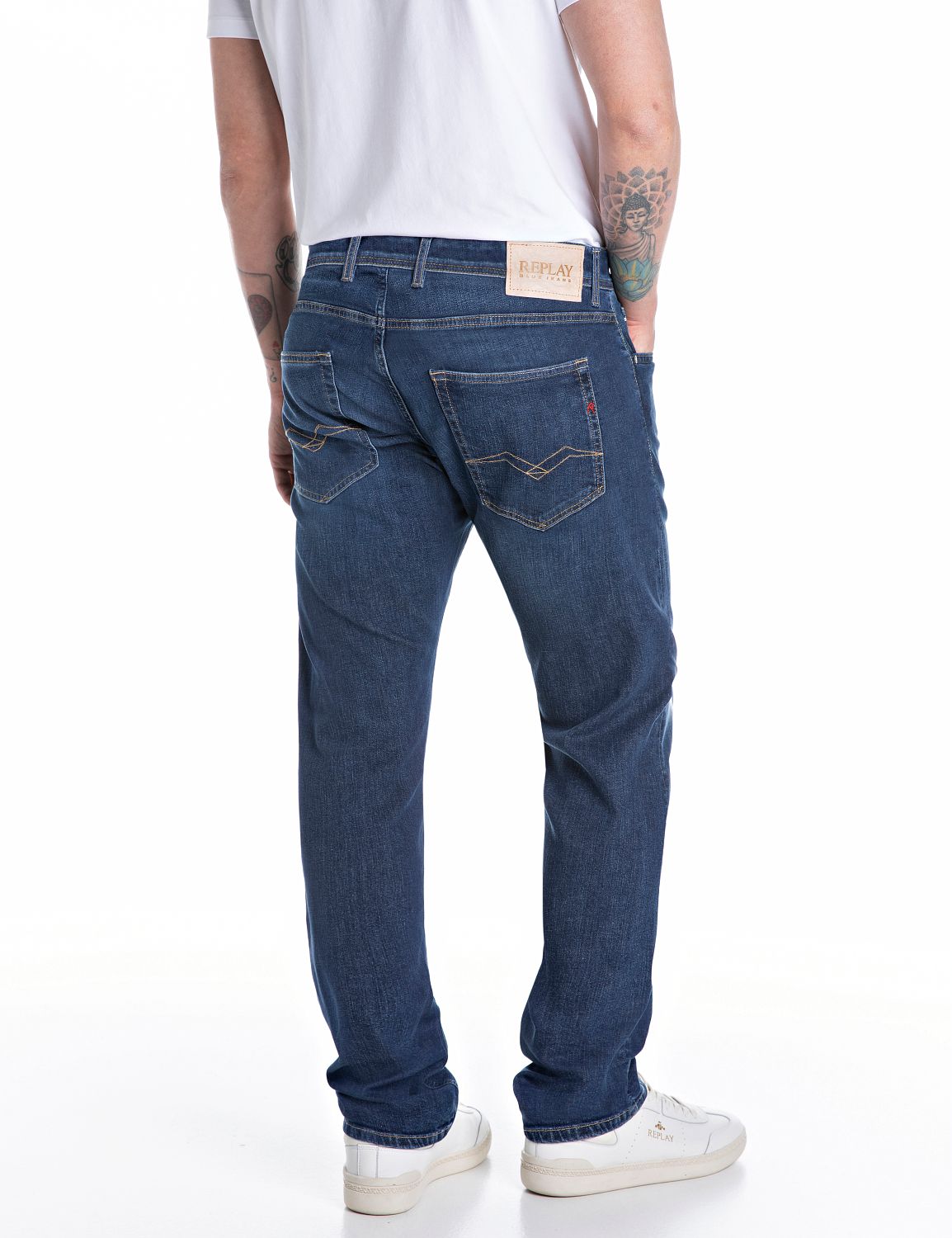 Jeans - Grover Straight Fit Dk Blue