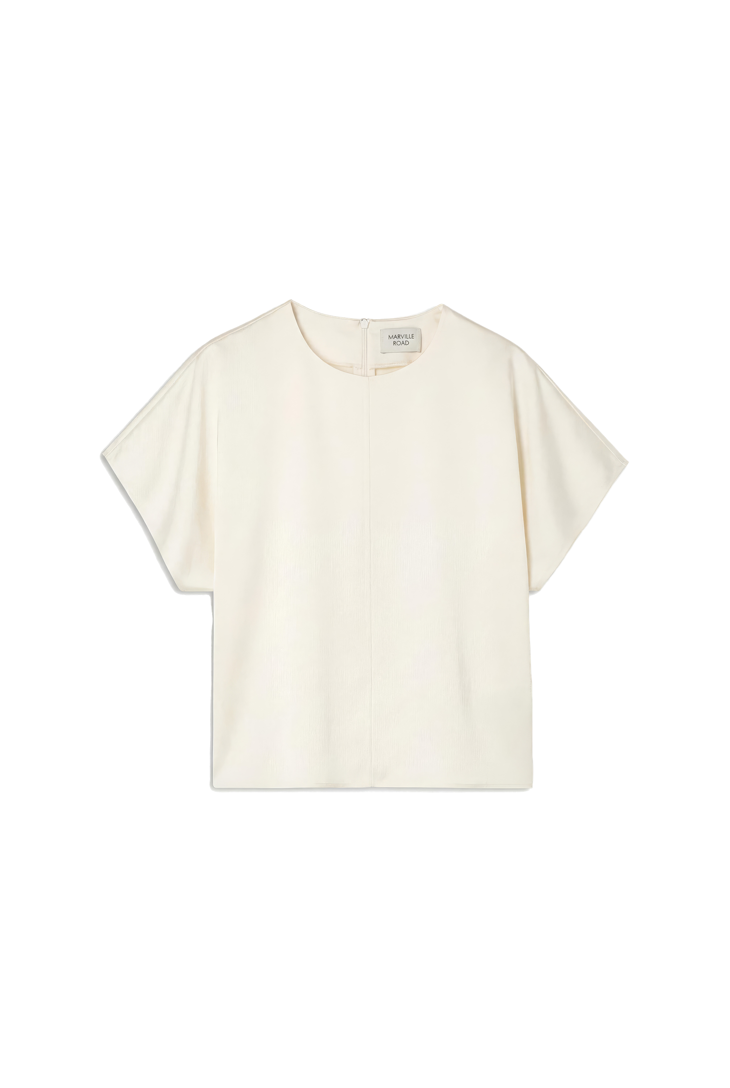 Topp - Mia Satin Top Creme