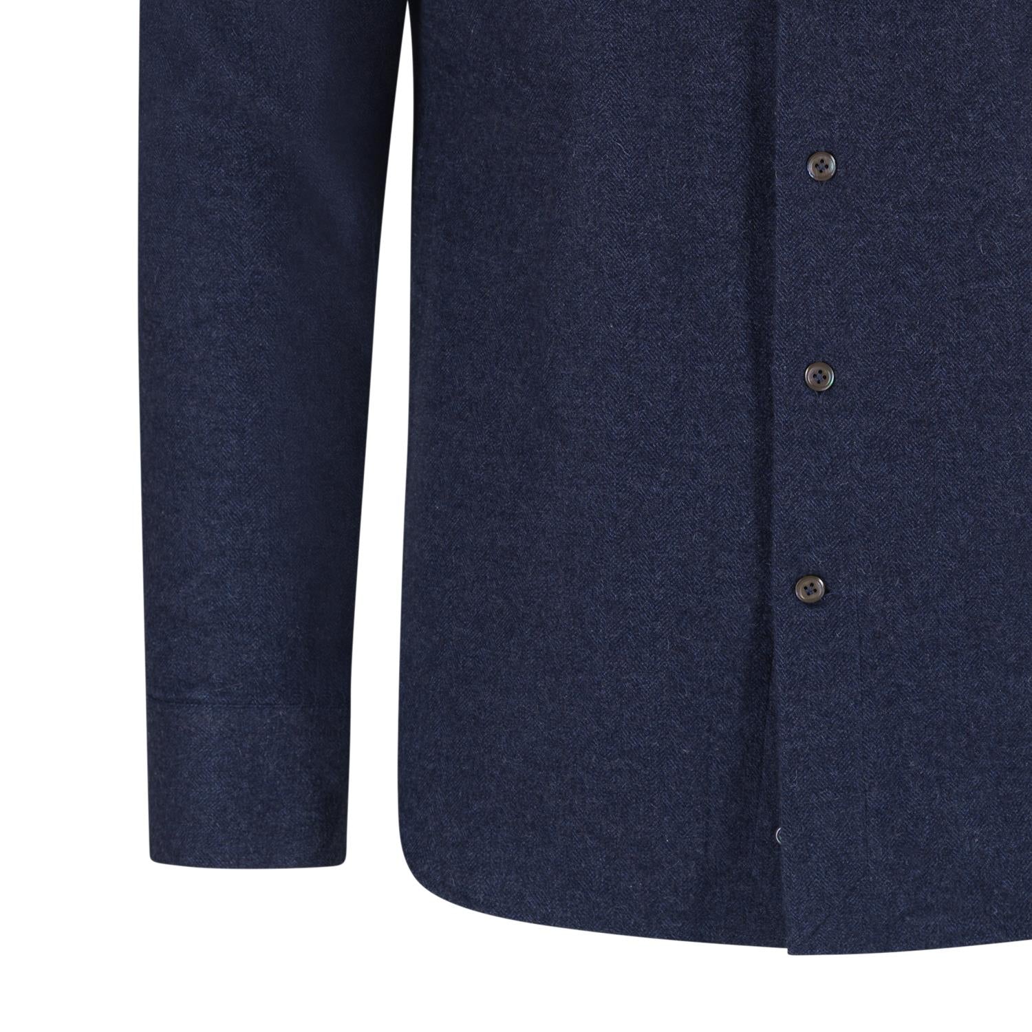 Skjorte - Spencer Shirt Soft Flannel Navy