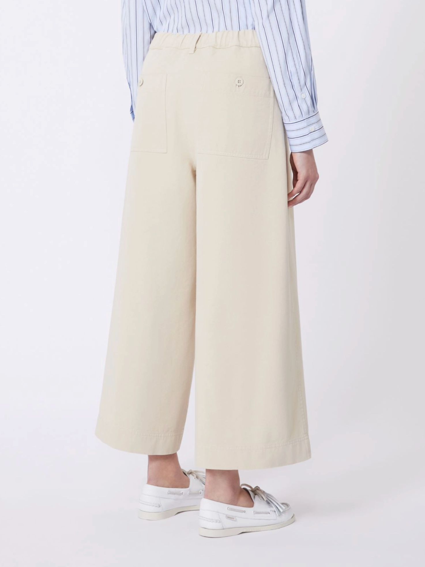 Bukse - Dariete Cotton Drill Trousers Sand