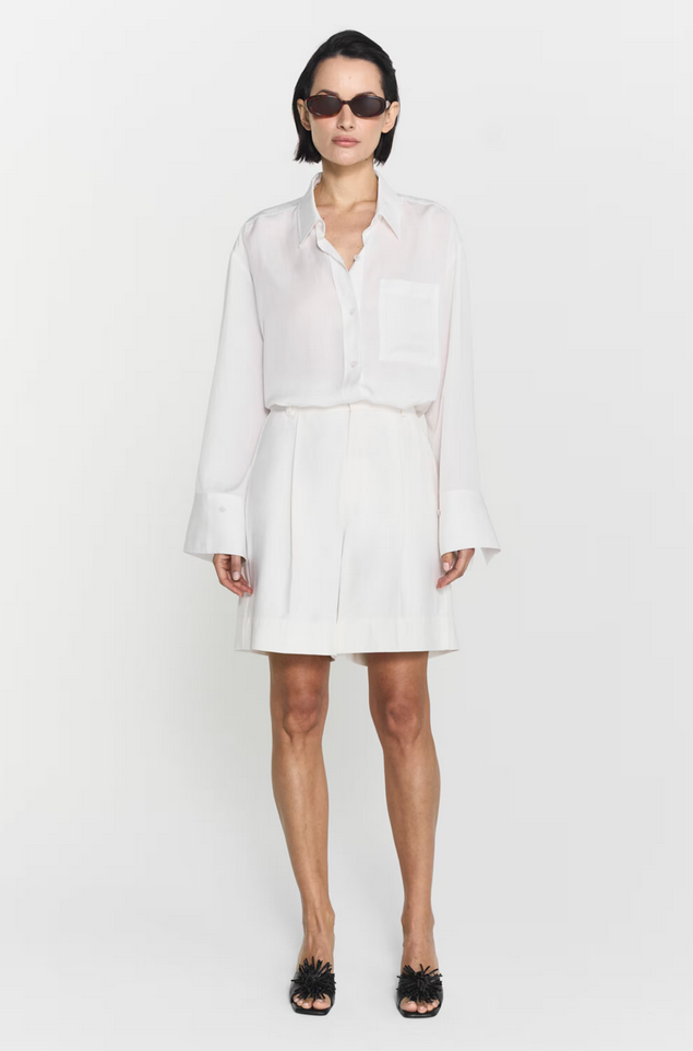 Shorts - Ayla Shorts Ivory