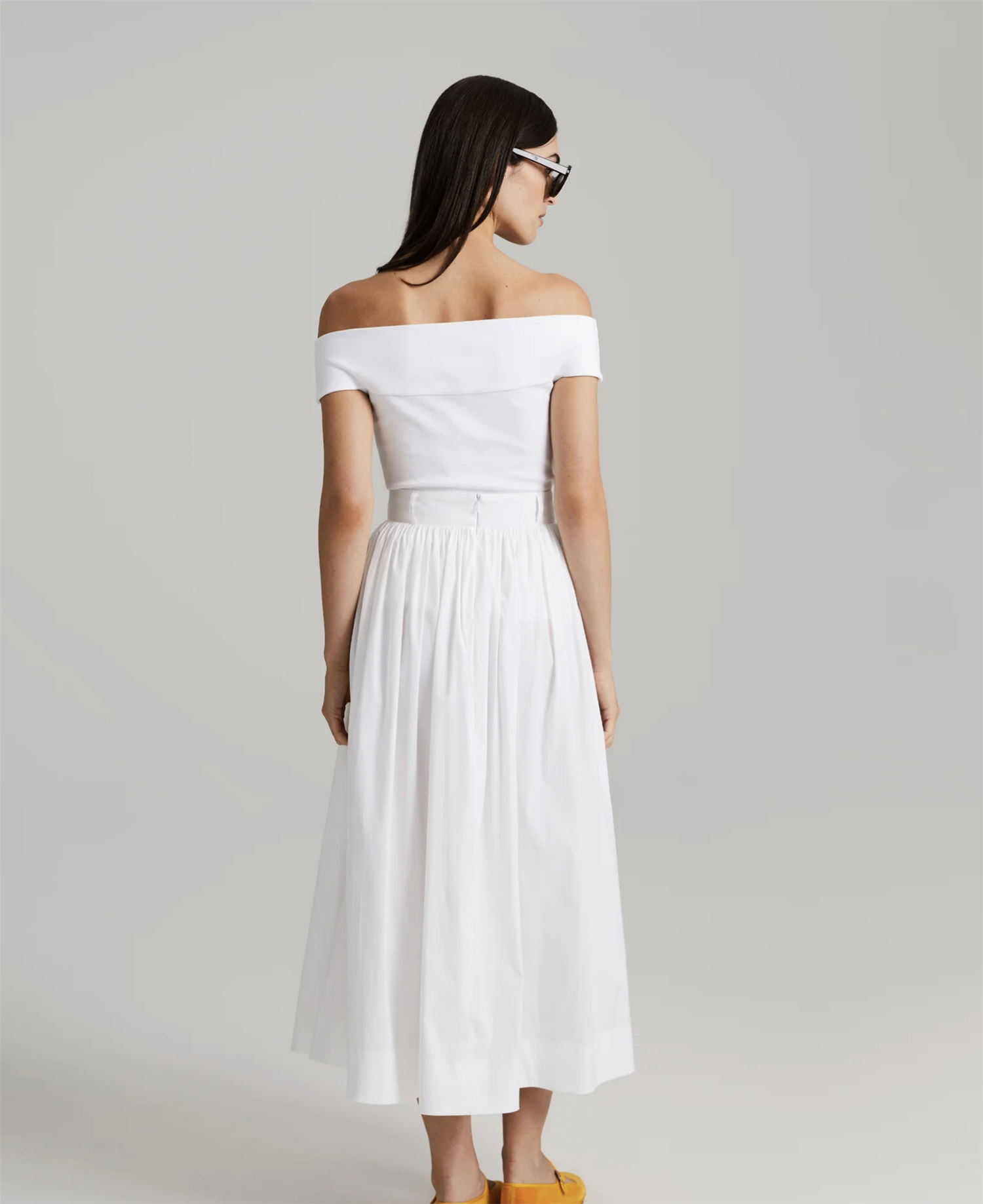 Skjørt - Fiia Skirt Brilliant White