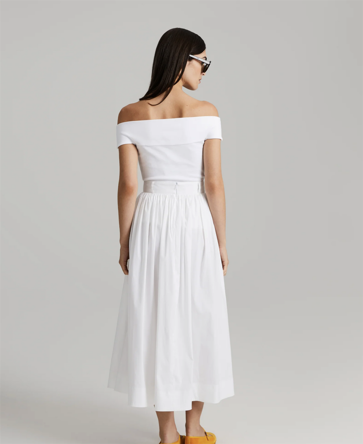 Skjørt - Fiia Skirt Brilliant White