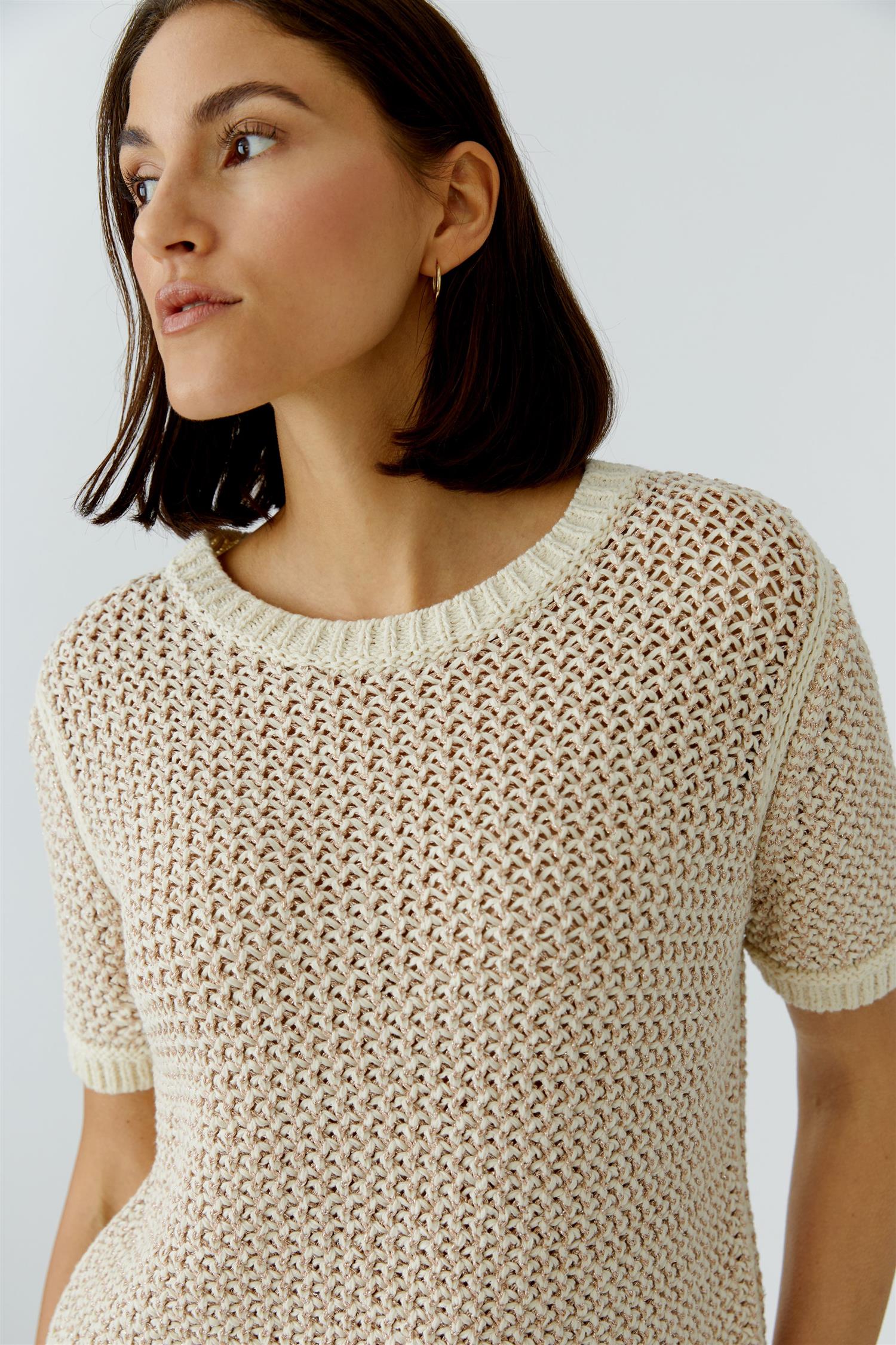 Genser - Pullover Beige Gold