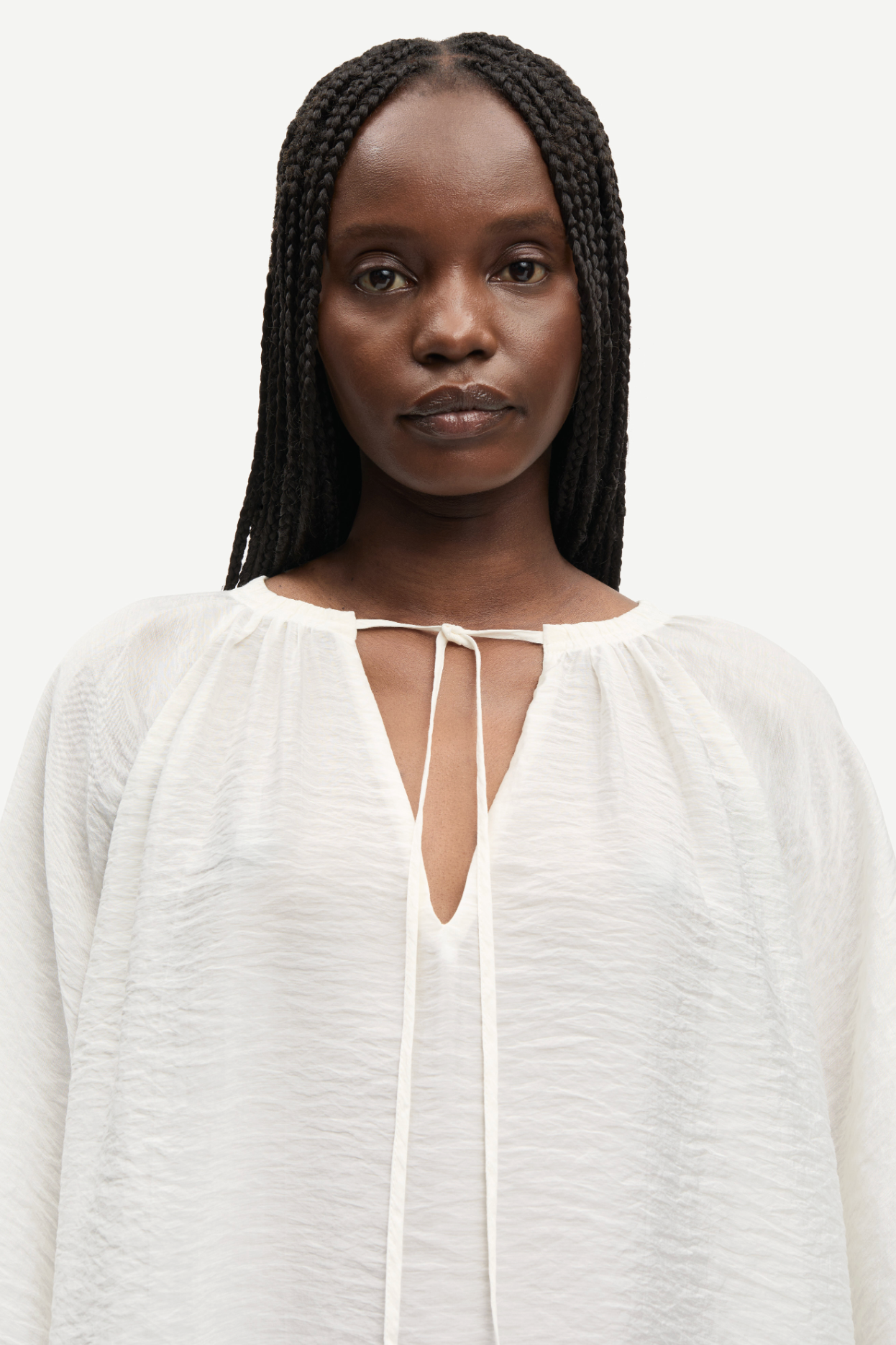 Bluse - Samateran Blouse Egret