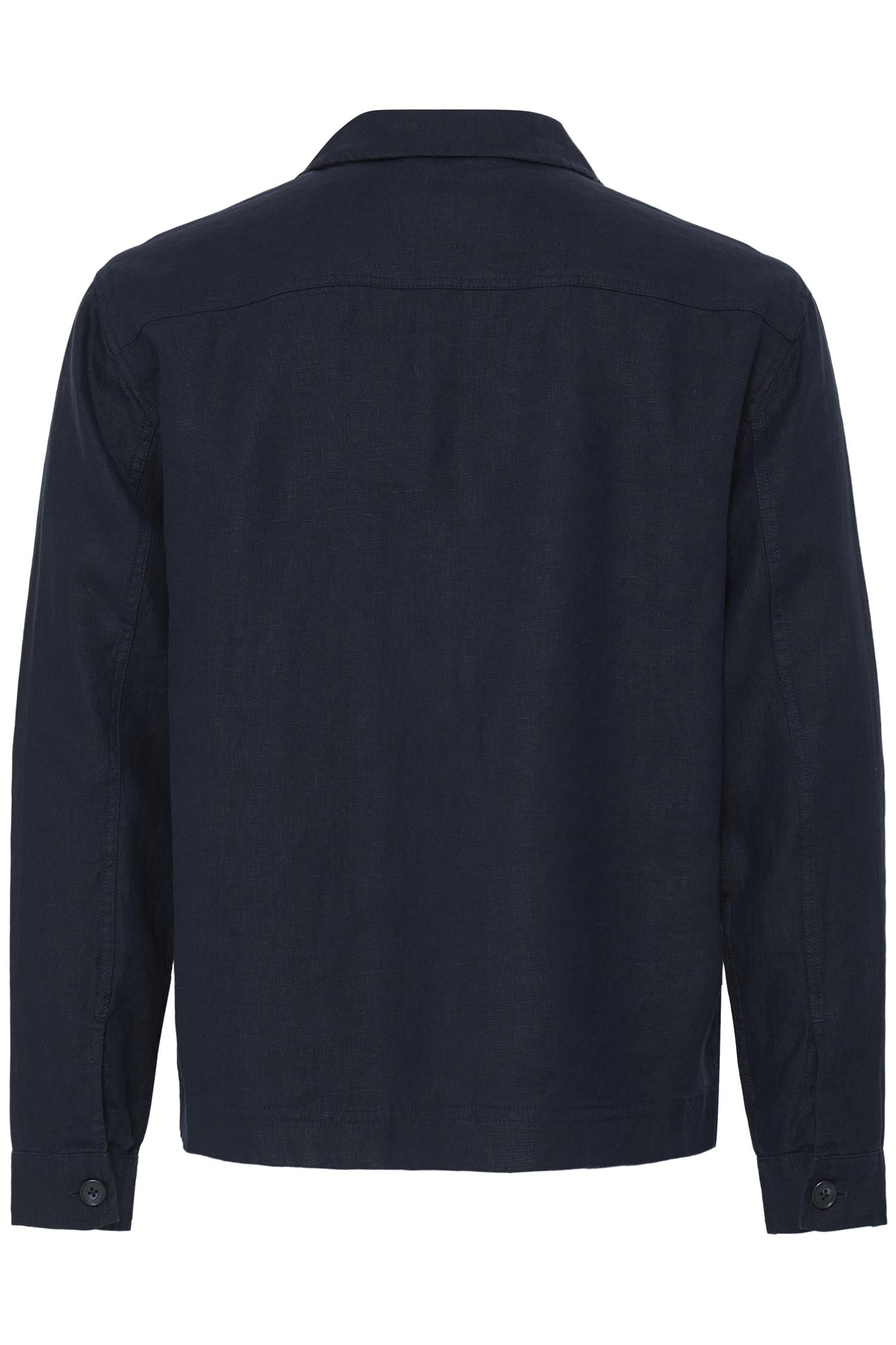 Skjortejakke - CF Evensen Linen Jacket Blue