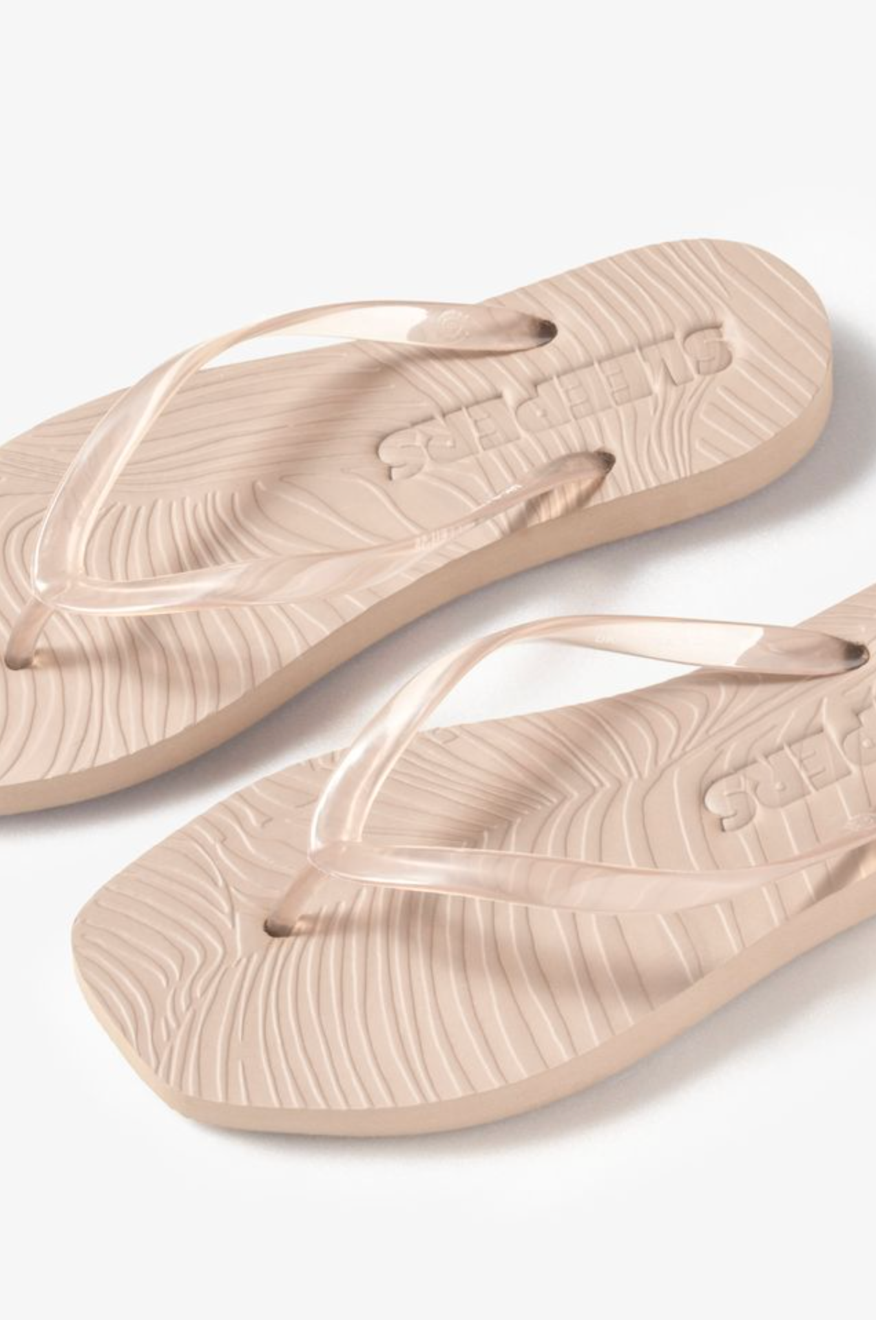 Sandaler - Tapered Eggnog Clear Transparent