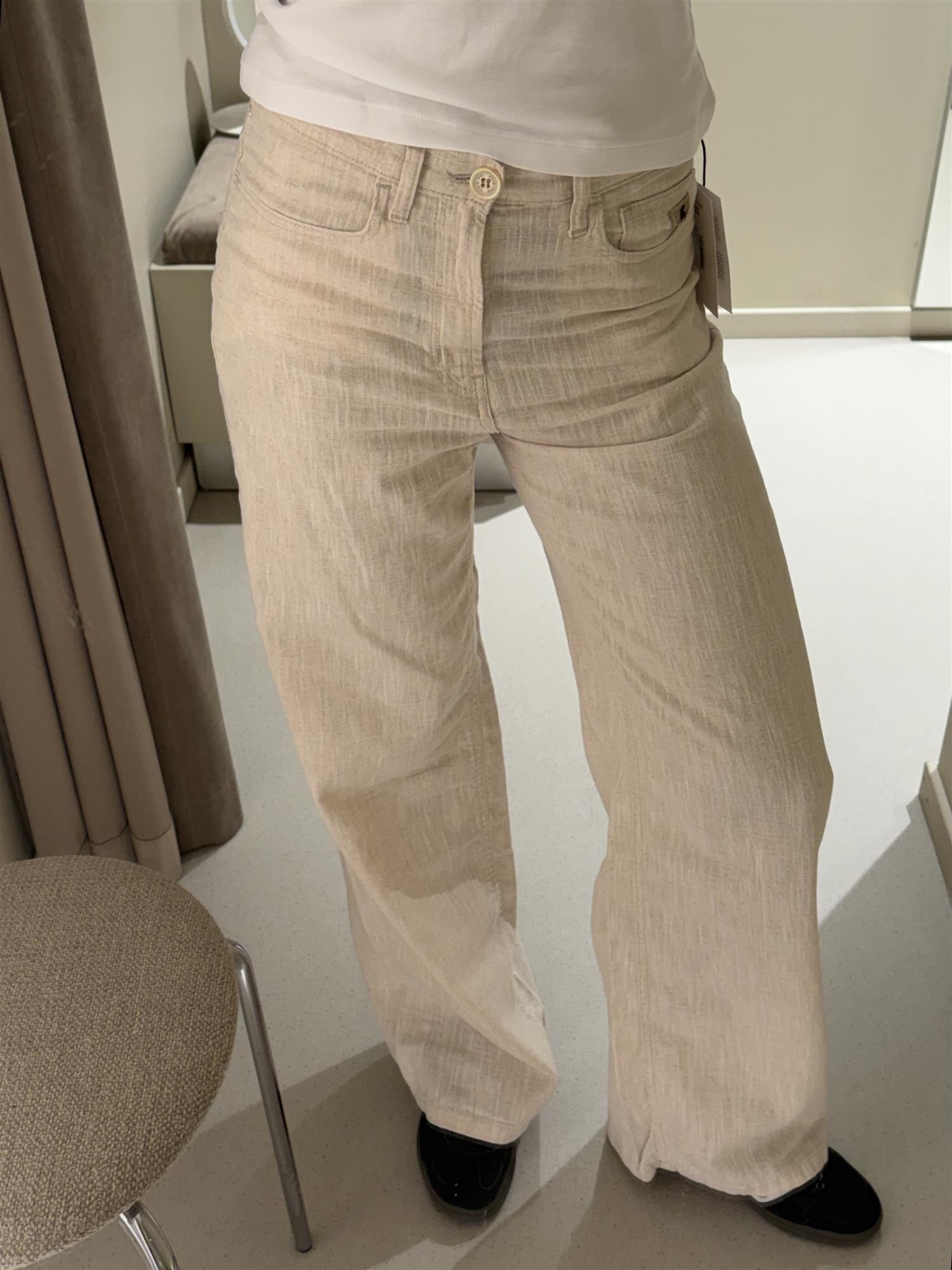 Bukser - Skater Loose-Z Lino Natural