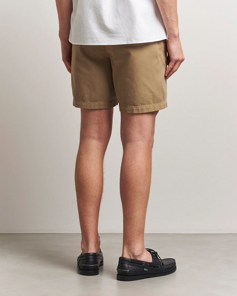 Shorts - Washed Oxford Relaxed Short Washed Stone