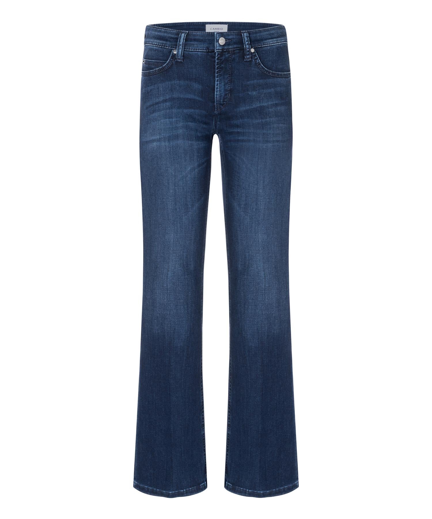 Jeans - Paris Flared Soft Cozy Blue