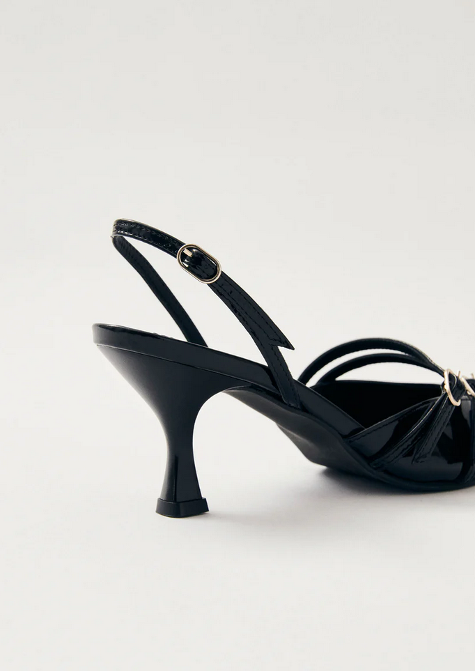 Pumps - Joelle Onix Black Leather Pumps