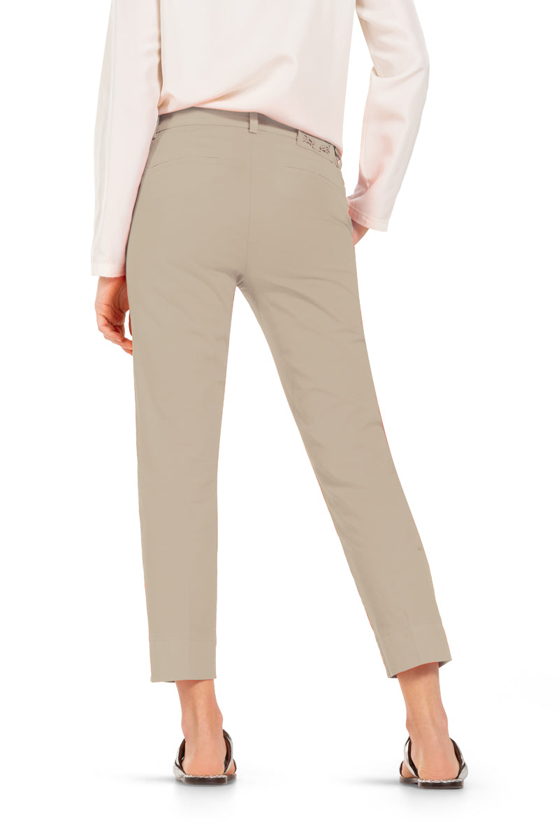 Bukse - Stella cropped Golden Sand