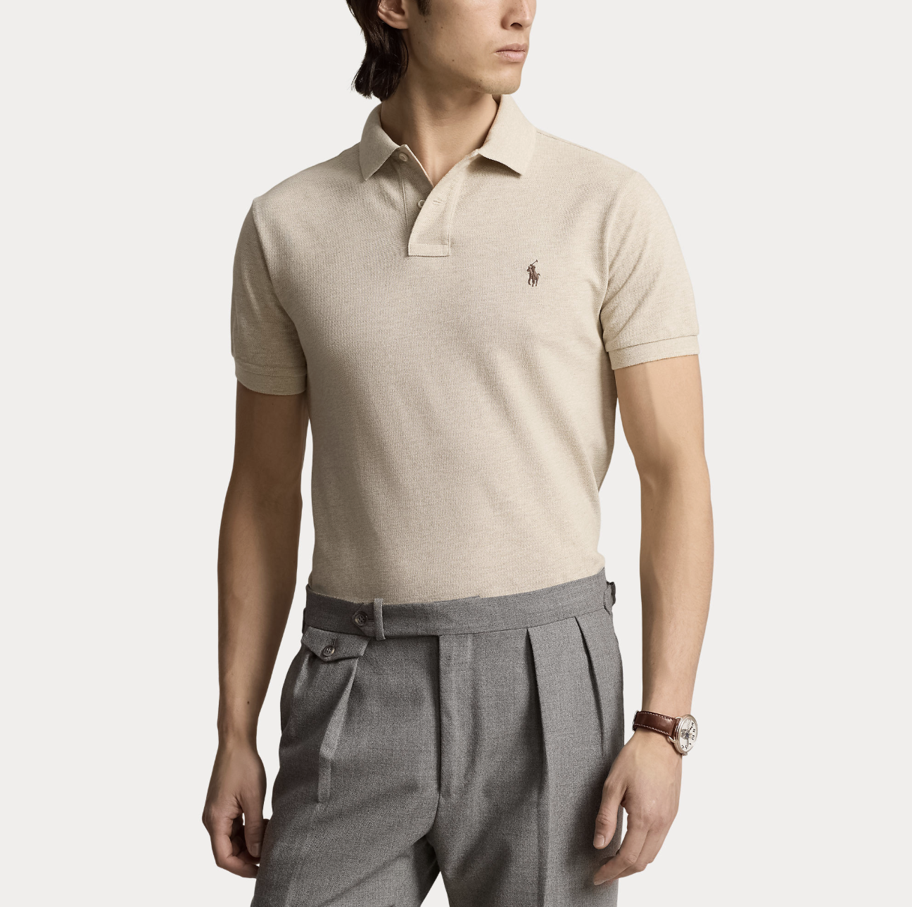 Pique - The Iconic Mesh Polo Shirt Expedition Dune