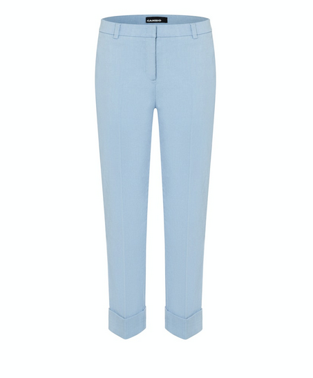 Bukse - Krystal Linen Pants Ocean Ash