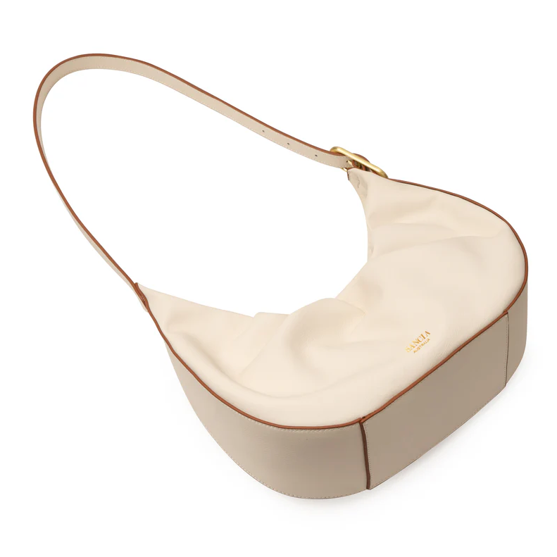 Veske - The Milena Hobo Bag Ecru