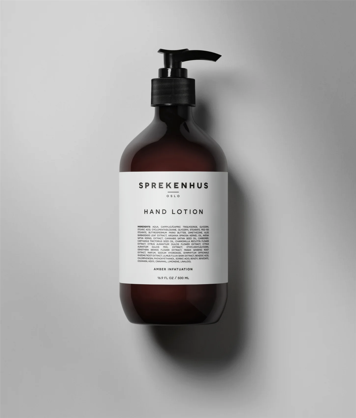 Håndkrem - Hand lotion 500 ml Amber Infatuation