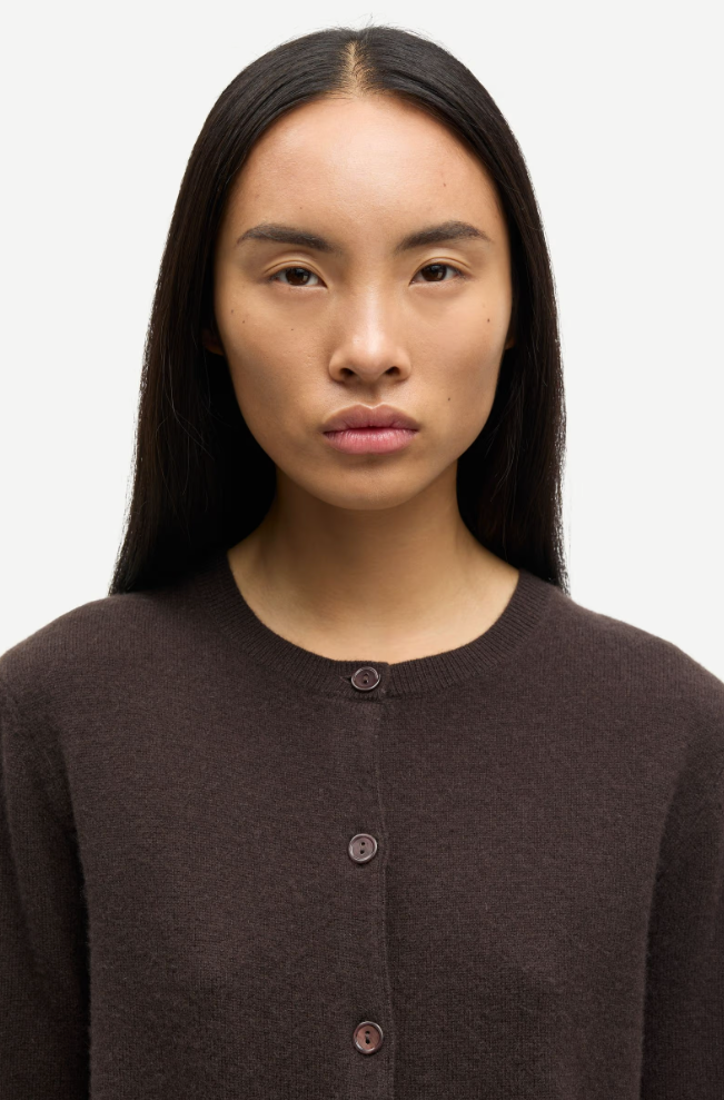 Cardigan - Saboston Cardigan Black Coffee