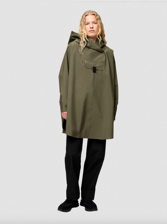 Poncho - Bergen Grape Leaf