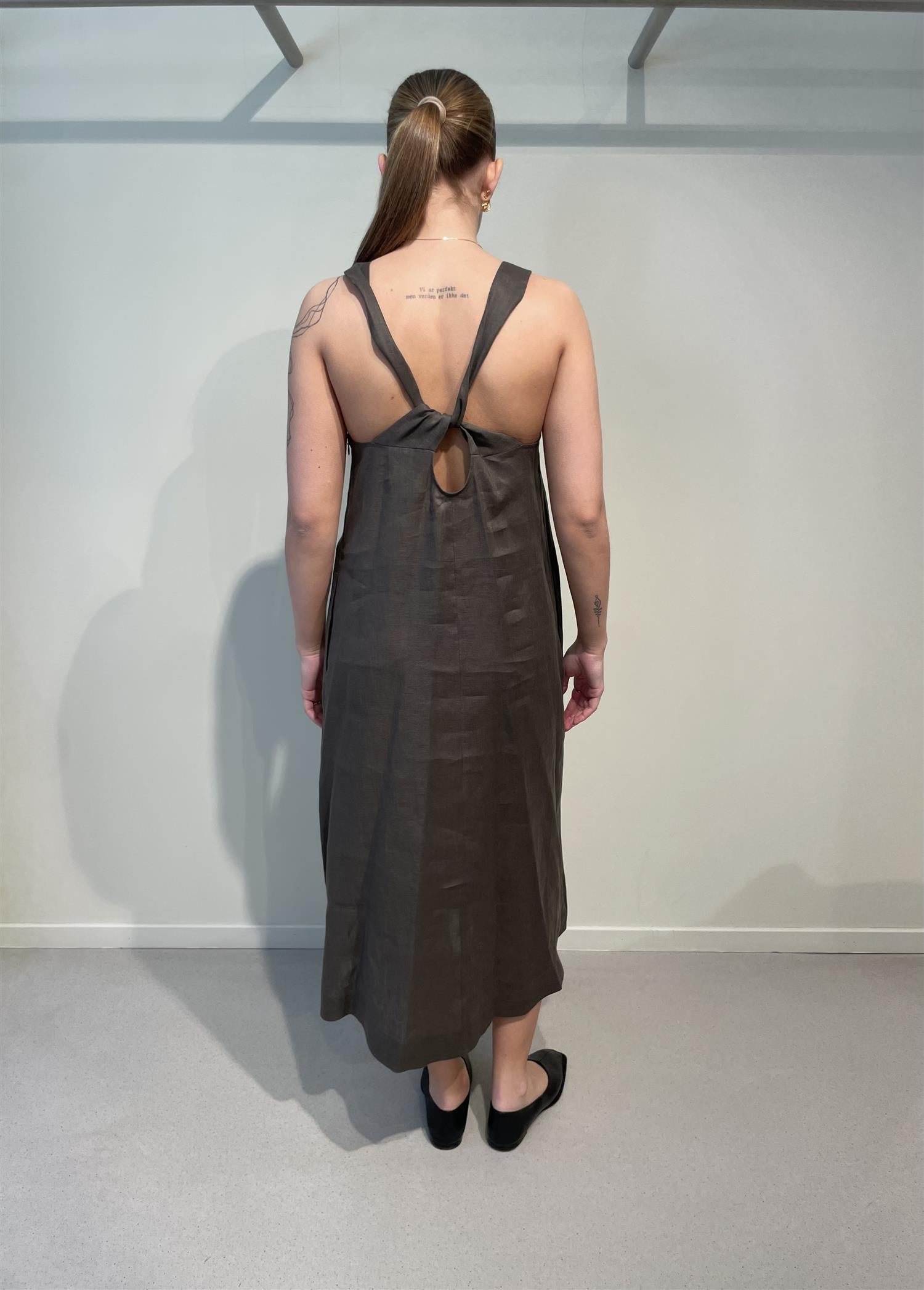 Kjole - Douglas Dress Dark Green