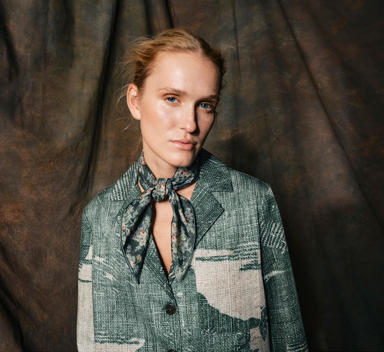 Skjerf - Light Darcy Scarf Green