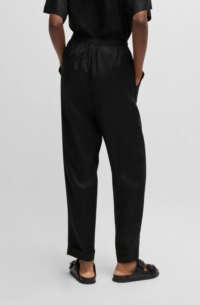 Bukse - Tanjet Reuglar-Fit Trousers Black