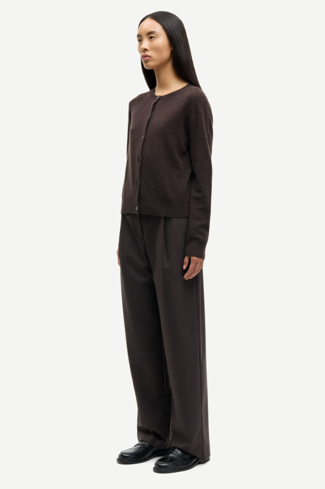 Cardigan - Saboston Cardigan Black Coffee