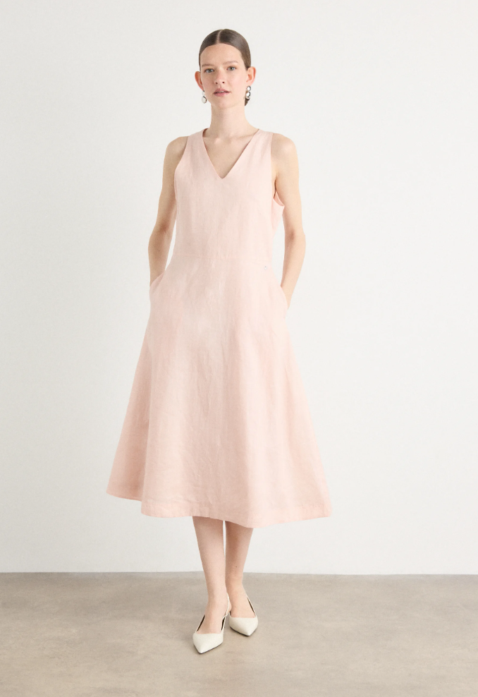Kjole - Dasico Dress Open Pink