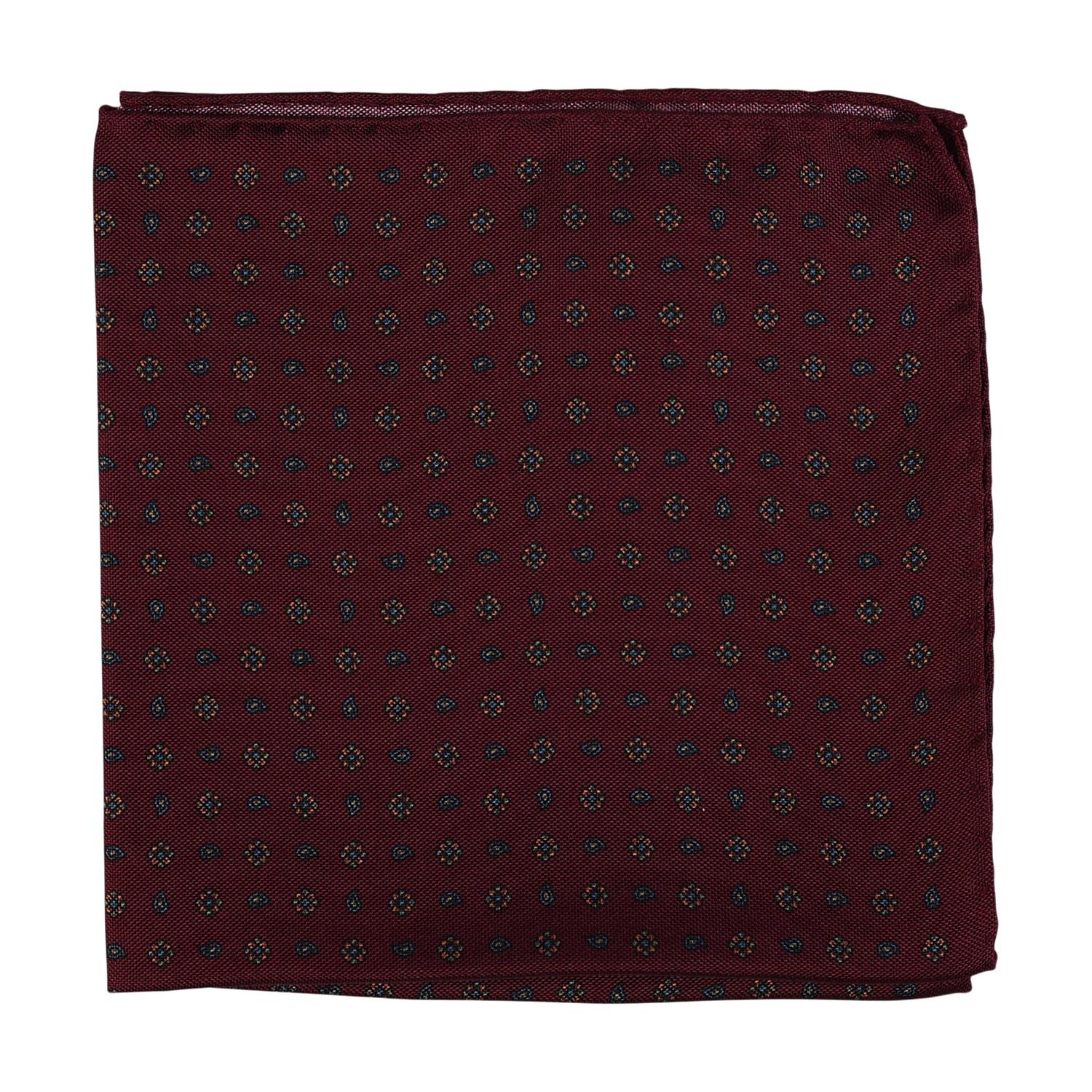 Tørkle - Pocket Square Bordeaux