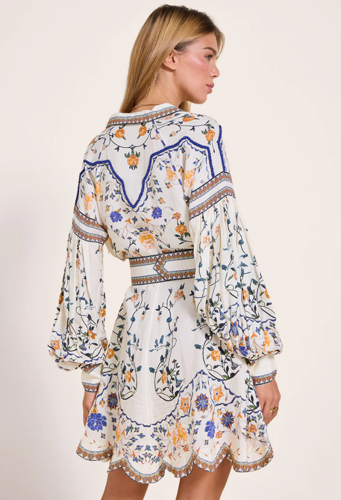 Kjole - Flora Mora Short Dress Vanilla
