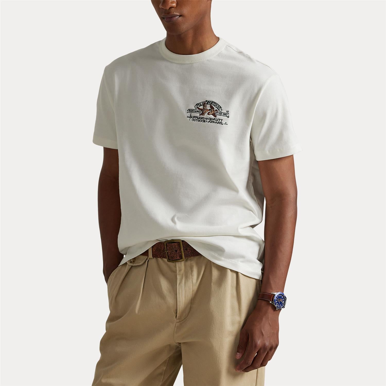 T-Skjorte - Classic Fit Polo Sportsman T-Shirt Nevis