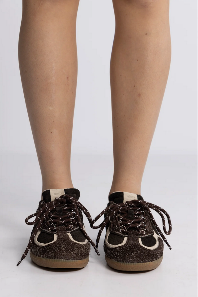 Sneakers - Tb.490 Trek Brown Leather Sneakers