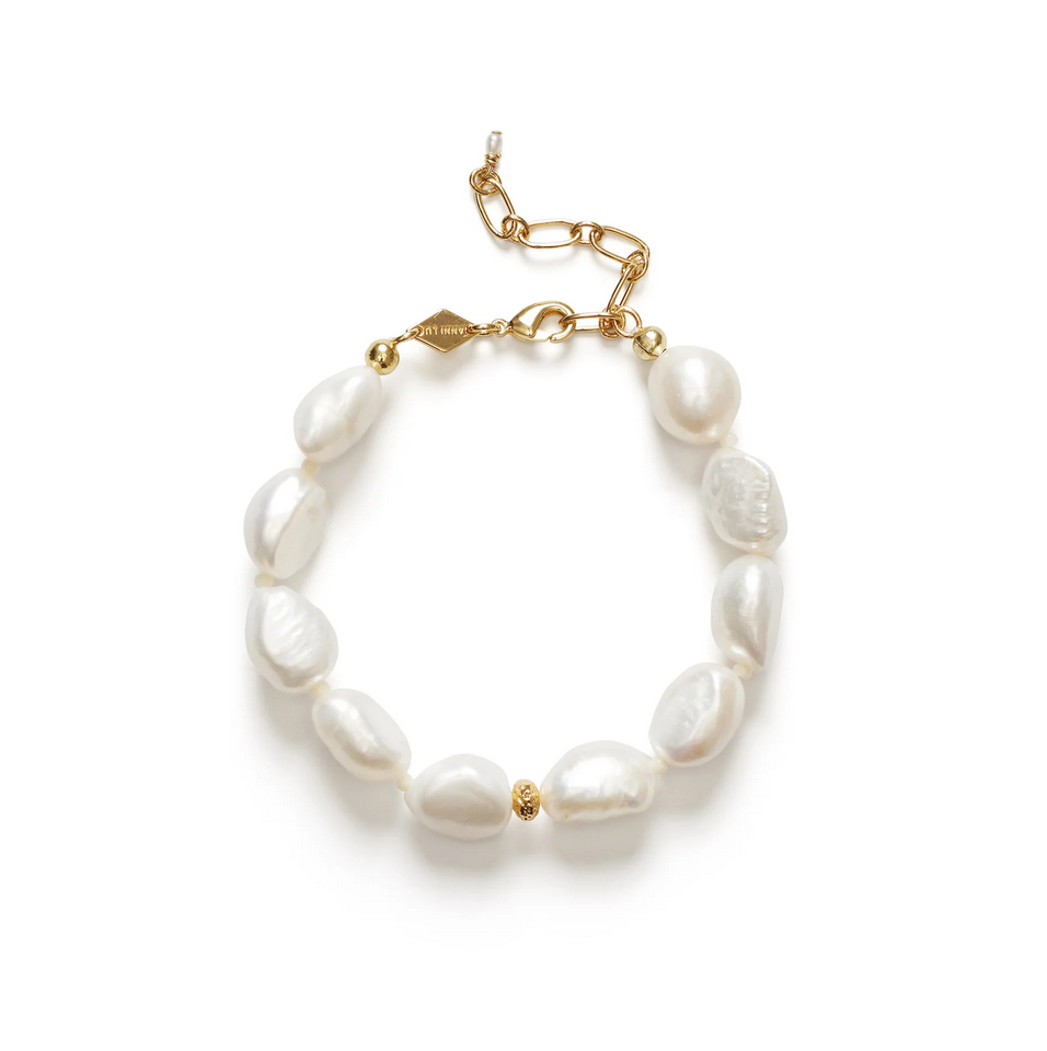 Armbånd - Big Stellar Pearly Bracelet Gold